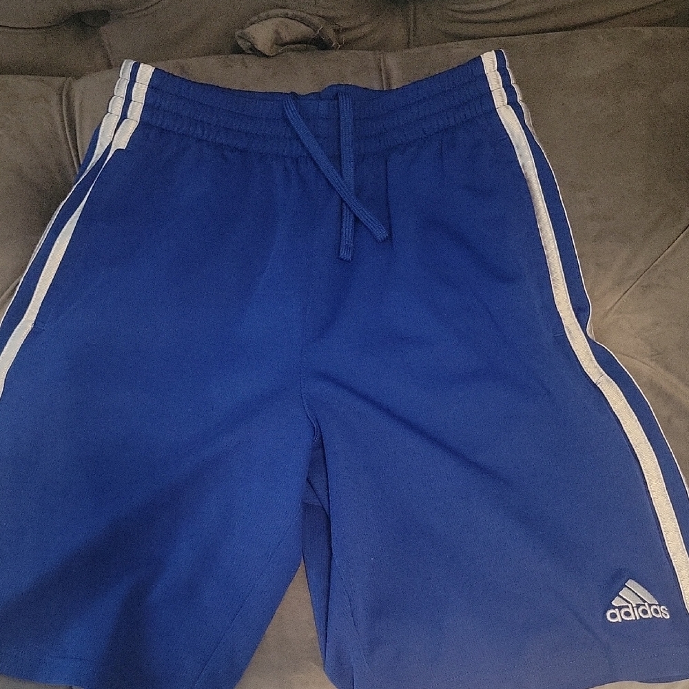 Adidas Men's Royal Blue Athletic Shorts